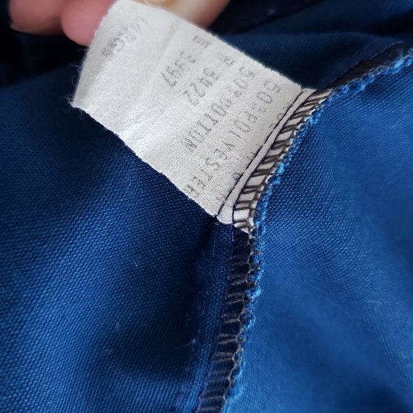 Vintage 70s/early 80s nautical theme skirt with embroidered anchors - Picture 5 of 6